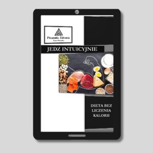 Tablet z ebookiem "Jedz intuicyjnie" od Piramida Zdrowia